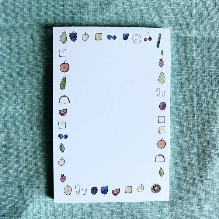 Bloc de notas gastronómicas para venta al por mayor de watercoloratx