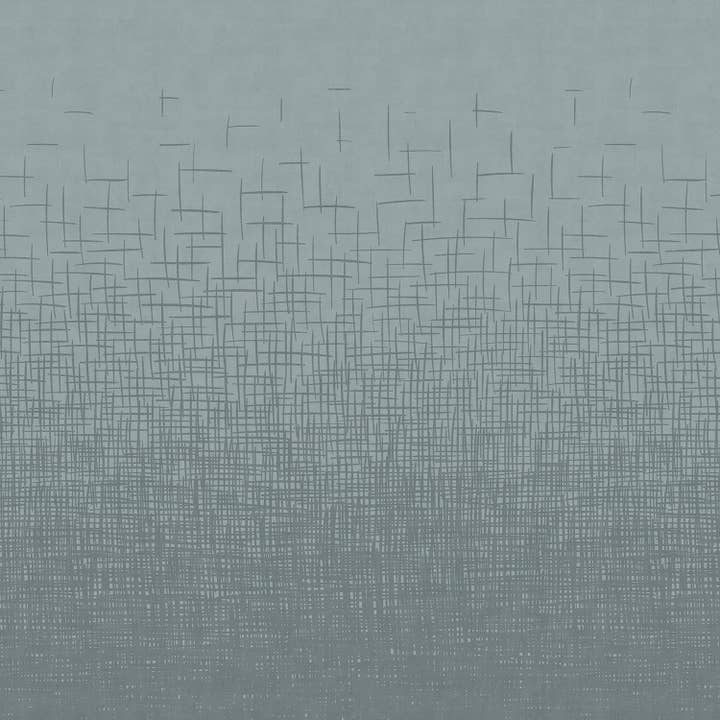 Hatched Ombré - Seaspray Tapet for engroshandel hos Detroit Wallpaper Co.