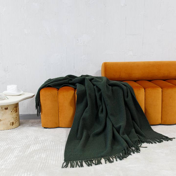 Linen Way Inc. - Wholesale Throw Blanket - Baldwin Wool Boucle Throw23