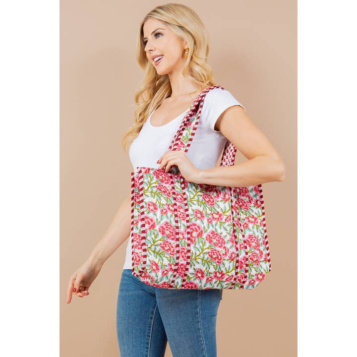 LA Soul - Wholesale Tote Bag - Women's - Quilted Tote Bag (BG-55)