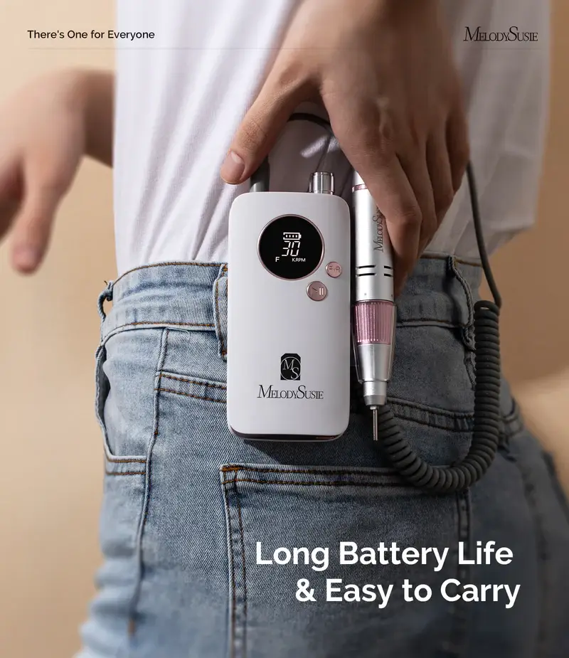 MELODYSUSIE – wholesale Electronic skincare device – SC320F Rechargeable Nail Drill 30000RPM1