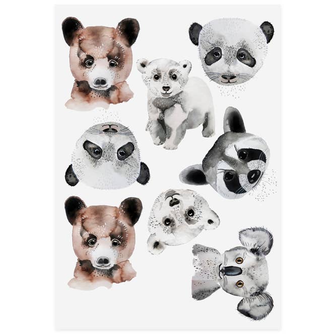 nuukk GmbH - Wholesale Temporary Tattoo - Kids - Tattoo bears1