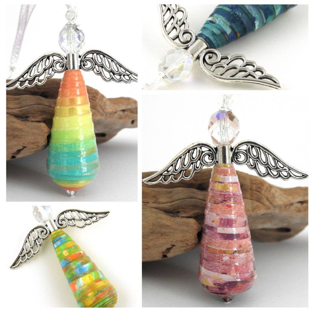 Allison Lake Handmade - Wholesale Ornament - Handcrafted In Memory Angel Keepsake Memorial Ornament Gift1