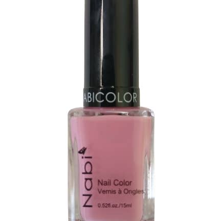 Nabi Cosmetic - Wholesale Nail Polish - NP60 - Nabi 5 Nail Polish Spring Pink 12Pcs/Pack0