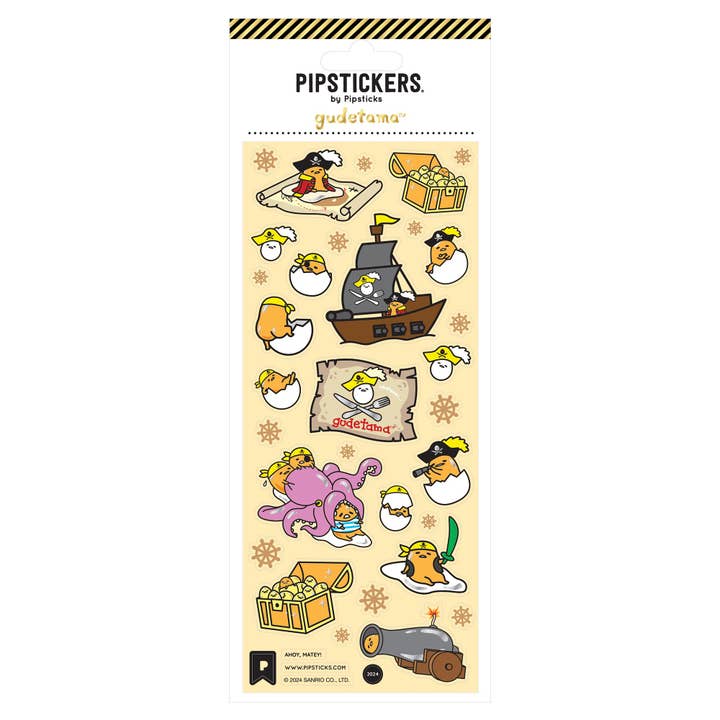 Gudetama Ahoy, Matey! for wholesale by Pipsticks