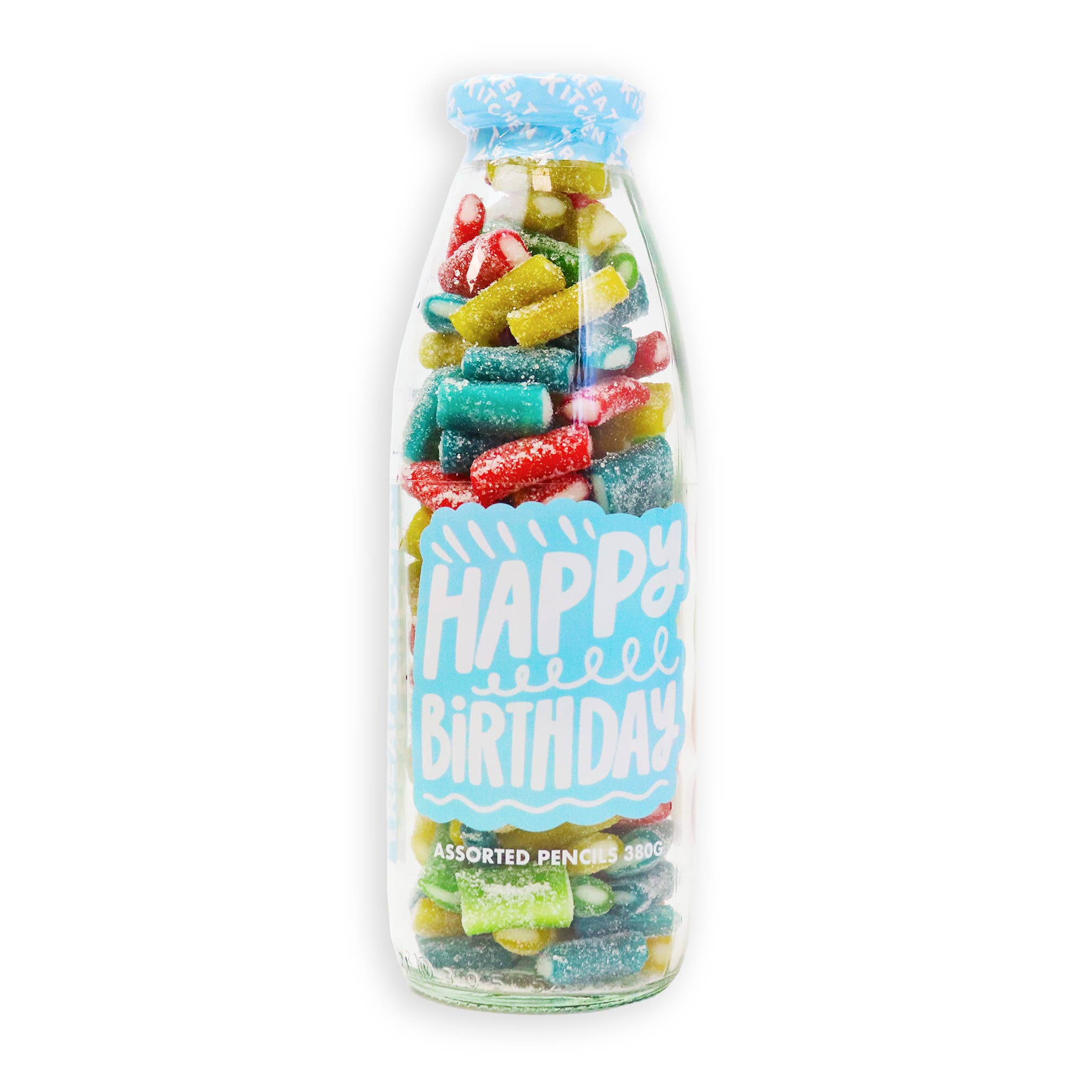 Treat Kitchen - Wholesale Gummy - Happy Birthday Sweet Message Bottle - 350g1