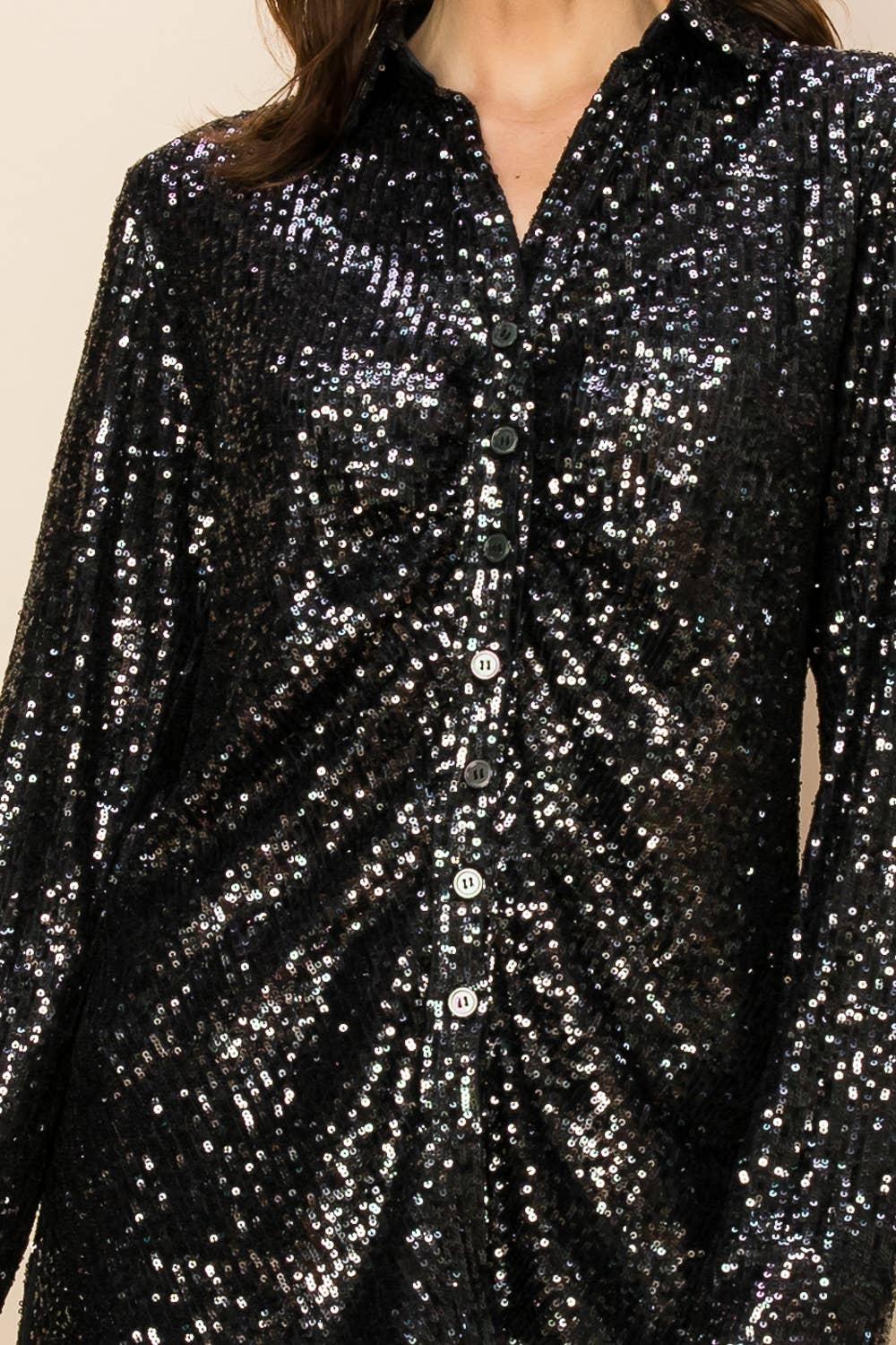 W.A.Y. --Wonderful And Young - Vendita all'ingrosso Camicia - Donna - CAMICIA CON PAILLETTES W.A.Y 
19