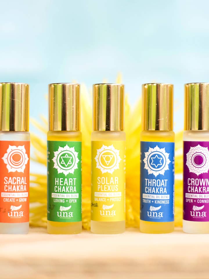 Chakra Oil Natural Perfume Blends for wholesale by Una Biologicals