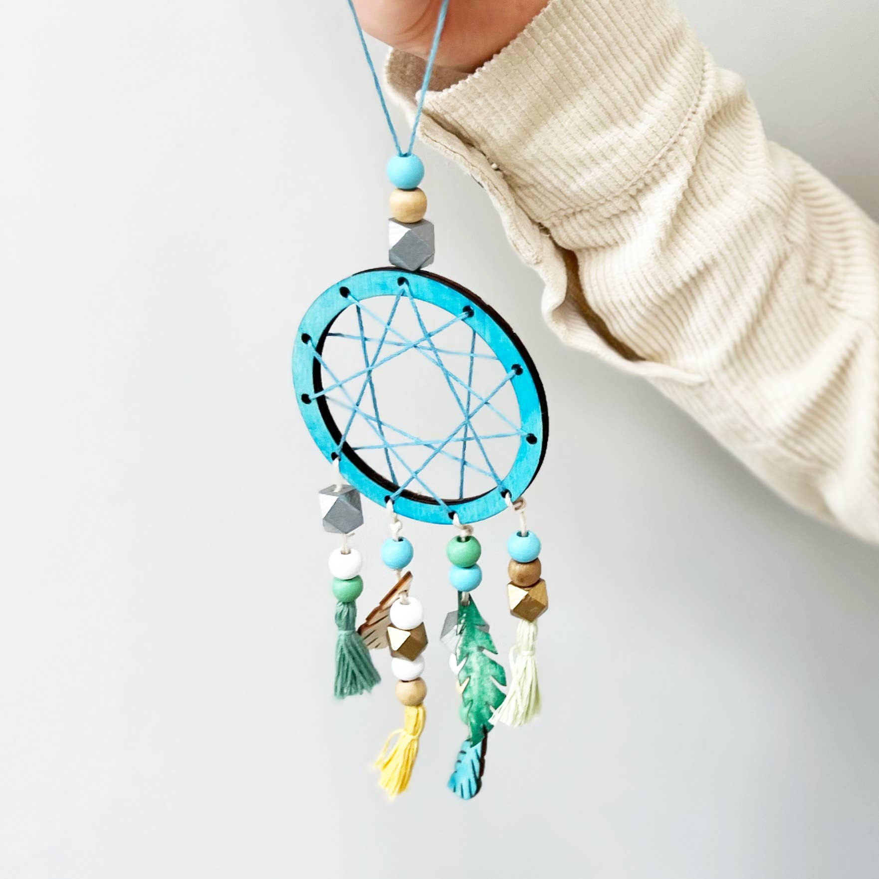 Cotton Twist (USA DUTIES PAID) – wholesale DIY craft kit – Child – Make Your Own Dreamcatcher Craft Kit3