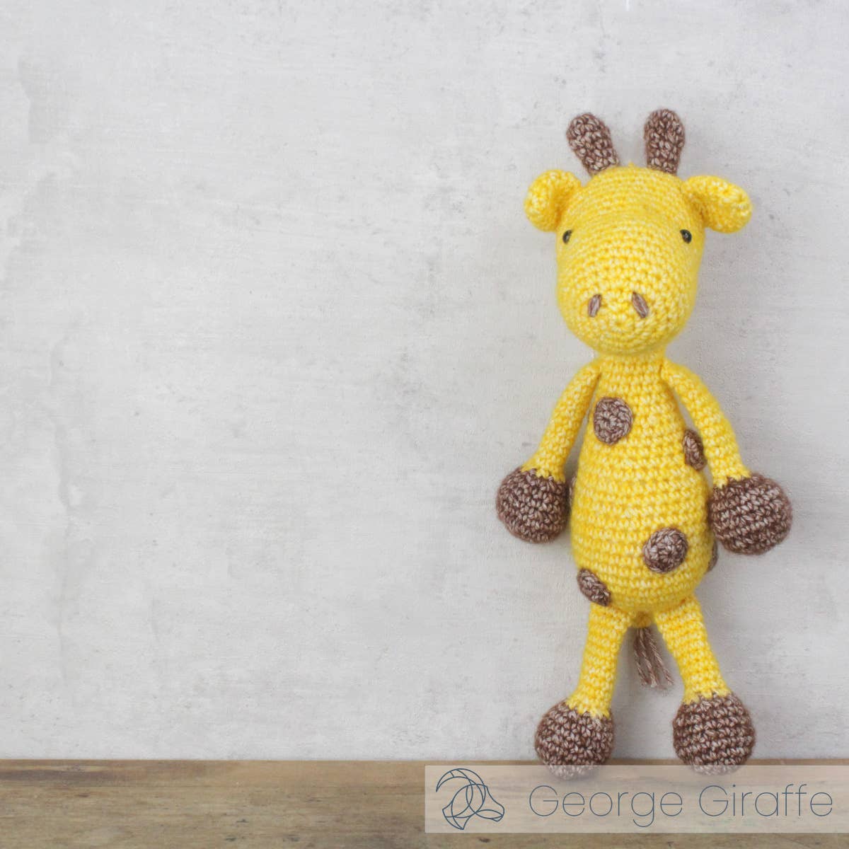 Hardicraft - Wholesale Knitting/Crochet Supplies - DIY Crochet Kit - George Giraffe1