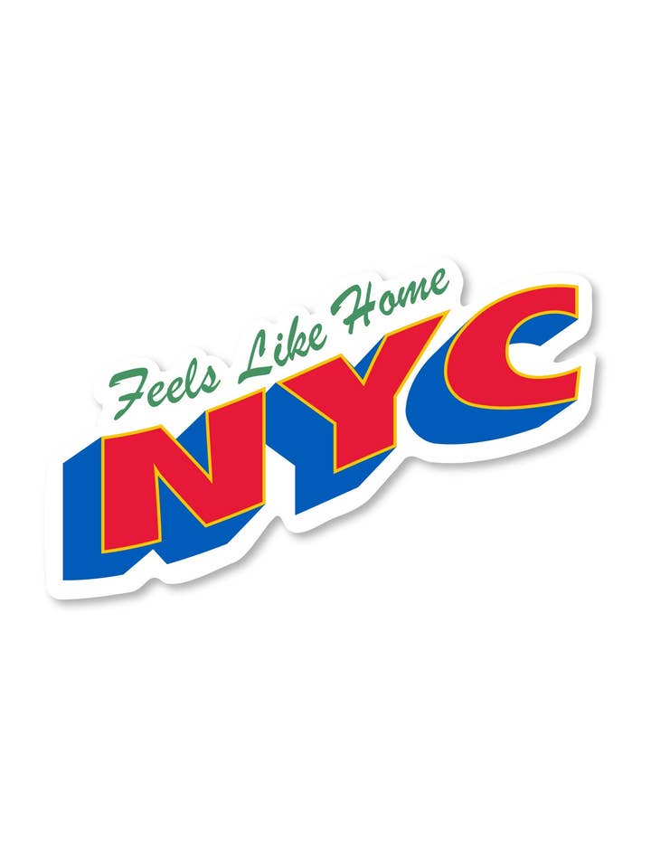 Feels Like Home Sticker - NYC for wholesale by Alice & Wonder