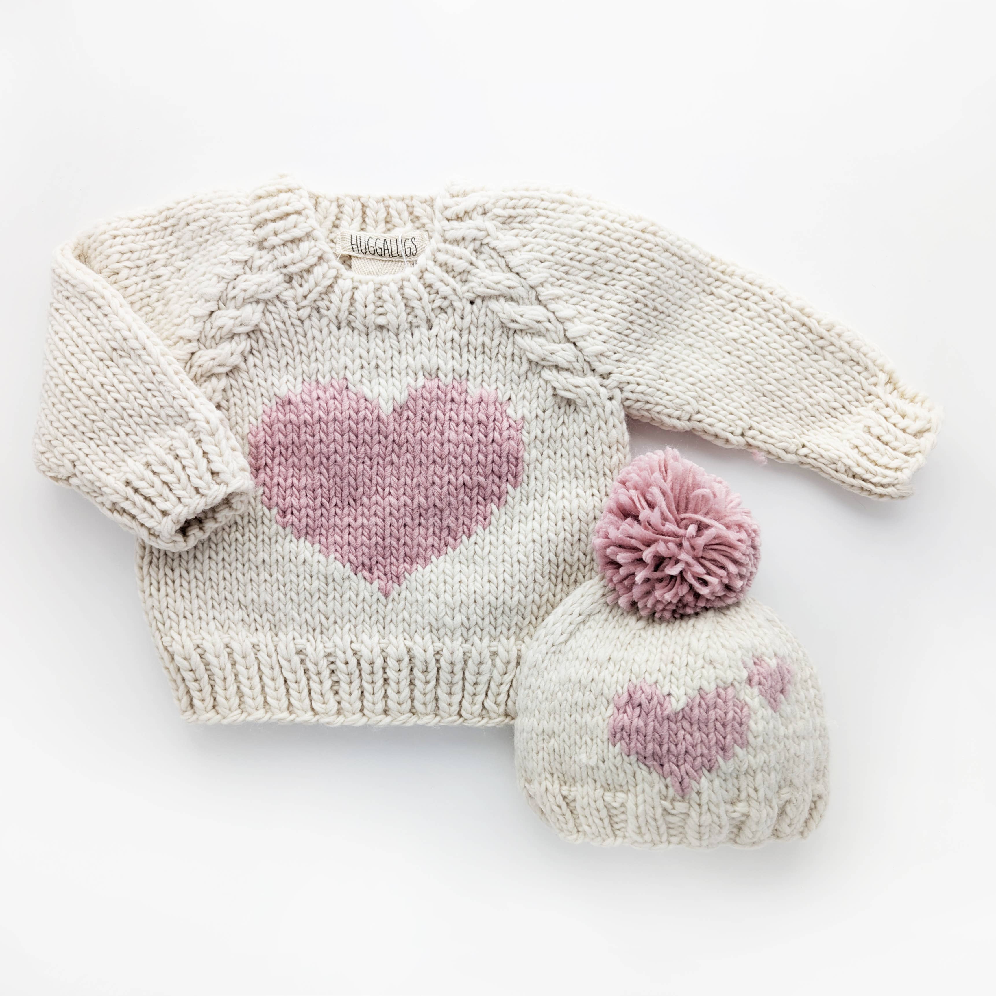 Huggalugs - Vente Pull en maille – bébé - Pull ras du cou Sweetheart Bébé & Tout-petit7