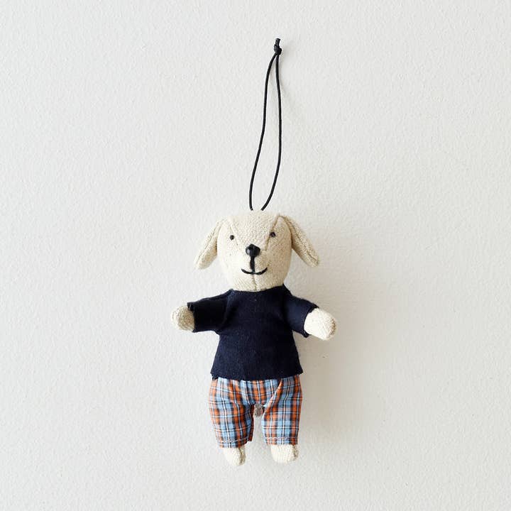Mini Doll Cell Phone Strap "Dog Peanut" BL 1 pc (min10pcs) for wholesale by CHECK&STRIPE