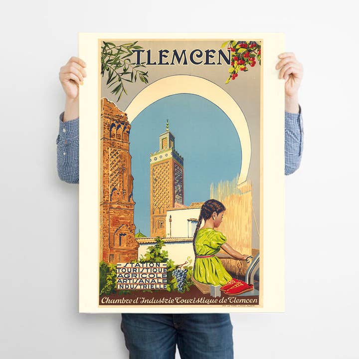 Tlemcen — Tourist Resort Tlemcen (Algeria) 1930 for wholesale by wallartgallery