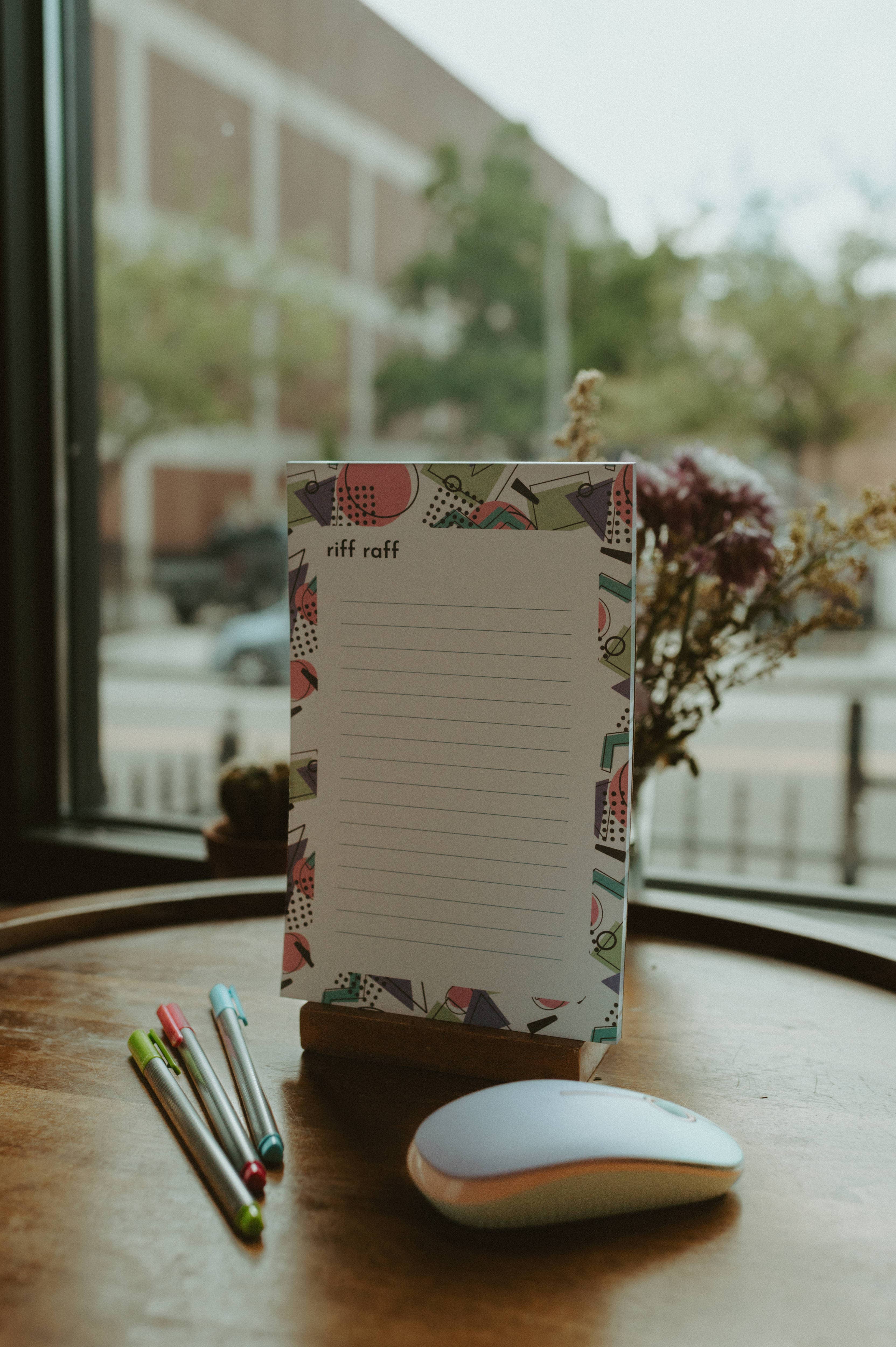 BrickandBarley - Wholesale Notepad - Riff Raff Notepad2