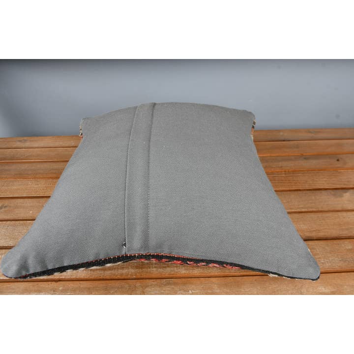 The Loom Wholesale - Wholesale Throw Pillow Cover - Colorful Striped Kilim Pillow, Vintage Design, 40x40-21896