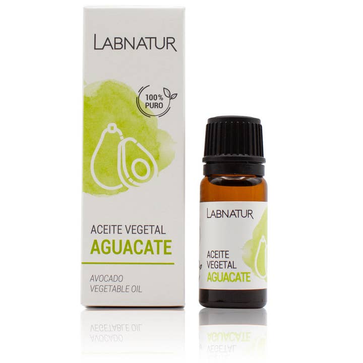 100% Pure Avocado Vegetable Oil 10ml Labnatur for wholesale by Laboratorio SYS