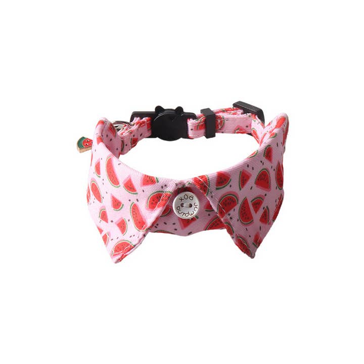 PAWPAWwholesale - Wholesale Pet Collar - Cat/Dog - Floral Cat Collar with Bell – Adjustable Fit_CWMM7614