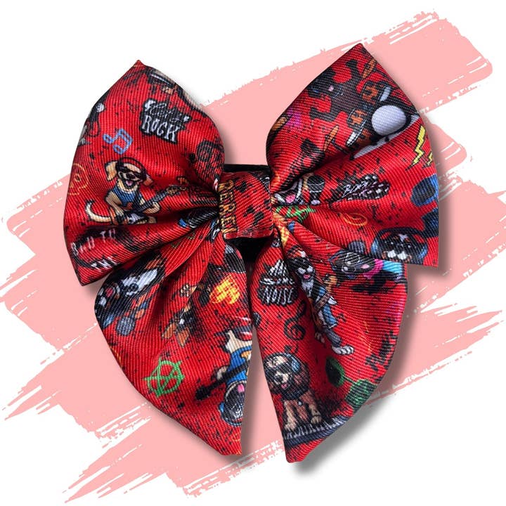 Dog Sailor Bow - Bone Jovie for wholesale by Mylo and Mas Boutique