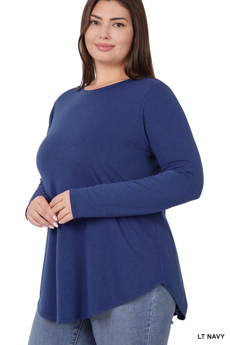 42POPS - Vente Tunique – femme - Tunique à ourlet arrondi Reg/Plus48