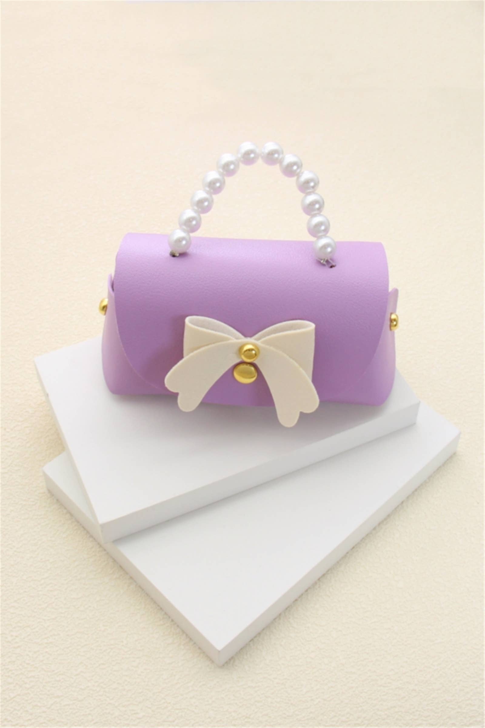 BELLISSIMA BIJOUX - Wholesale Gift Box - Mini Beaded Gift Bag with Bow – Elegant Jewelry Case3
