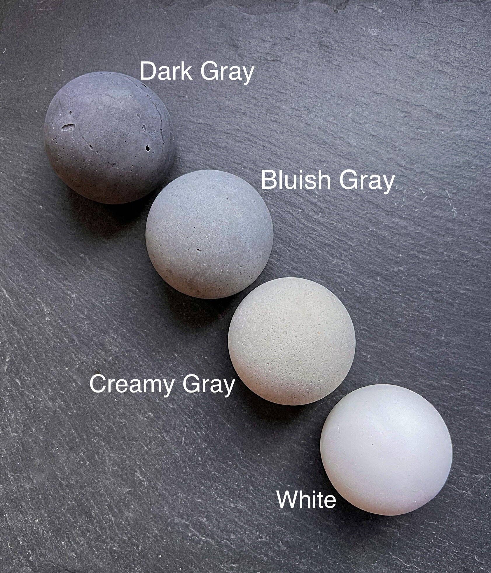 Minimal Loot Design - Wholesale Paper Weight - Concrete Paper Weight Sphere - 2.24"9