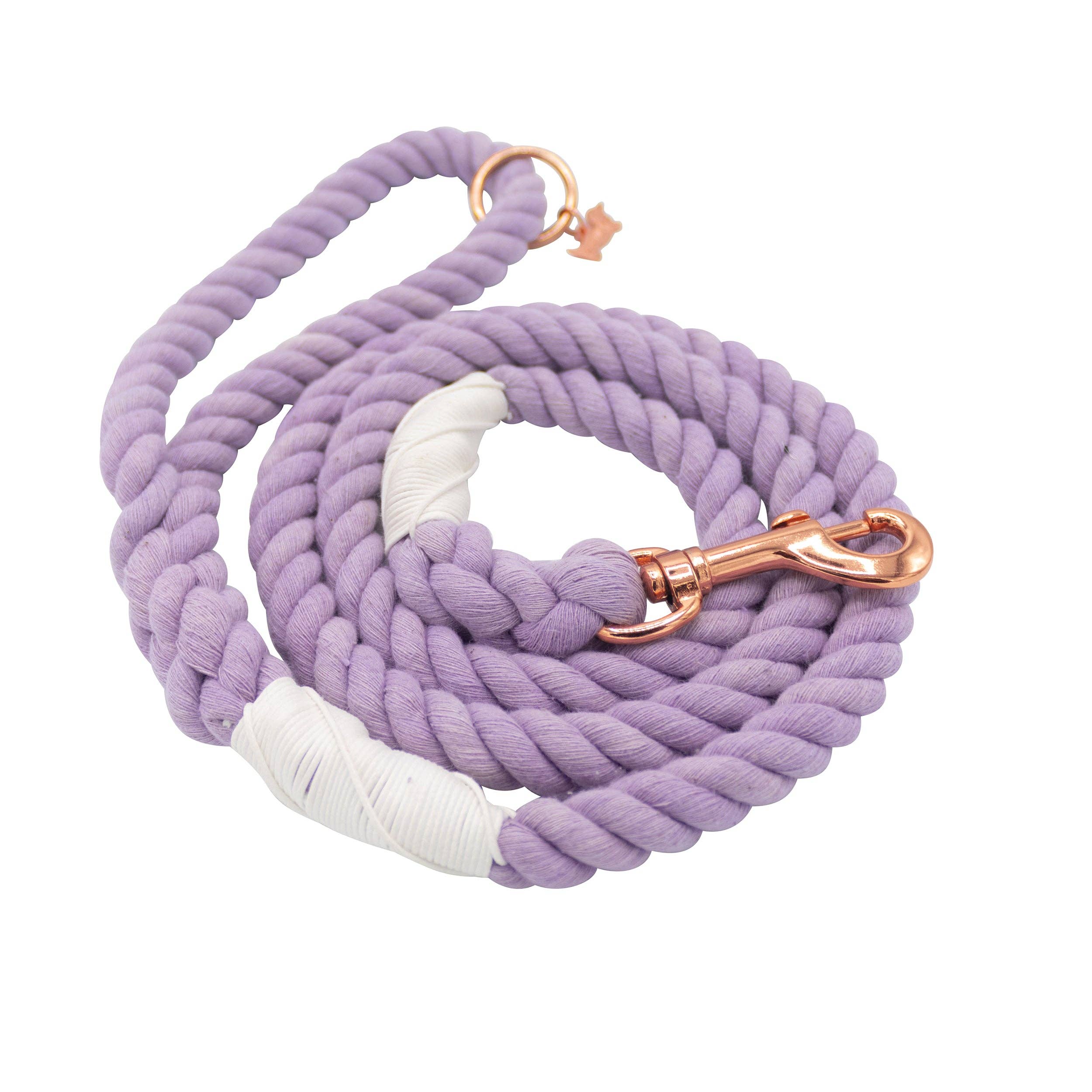 SASSY WOOF - Wholesale Pet Leash - Dog - Dog Rope Leash - Lavender1