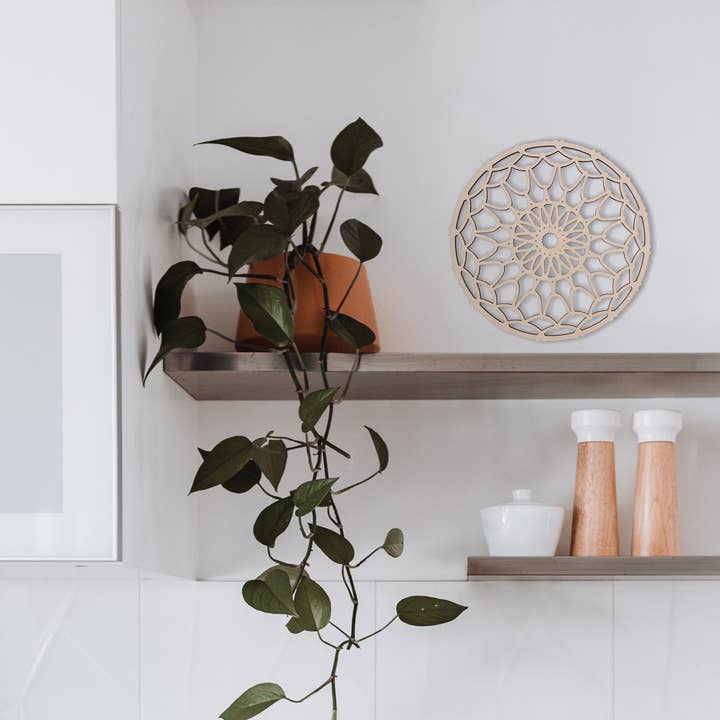 Jess and Jessica - Wholesale Cutouts - Floral Decorative Design, Wooden Shape- Wooden Cutout6