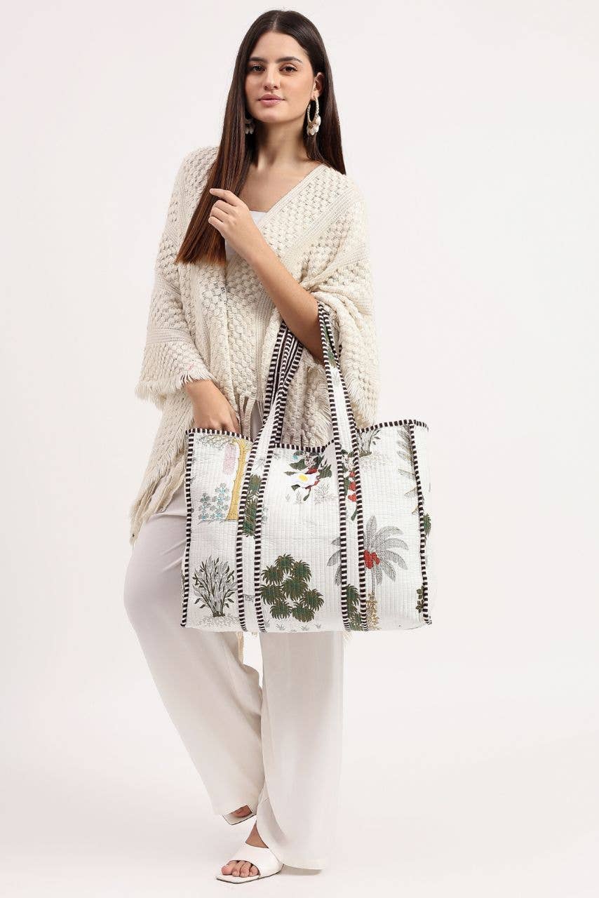 Hi Handmade - Wholesale Tote bag – Women's - Cotton Tote Bag - White8