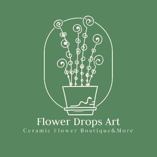 FlowerDropsArt - Wholesale Versiering/decoratie voor buiten - No1 keramische klaprozen tuinornament, rode tuindecoratie8