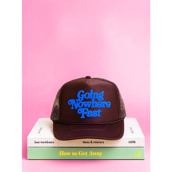 Ascot + Hart - Wholesale Trucker Hat - Women's - Going Nowhere Fast Trucker4