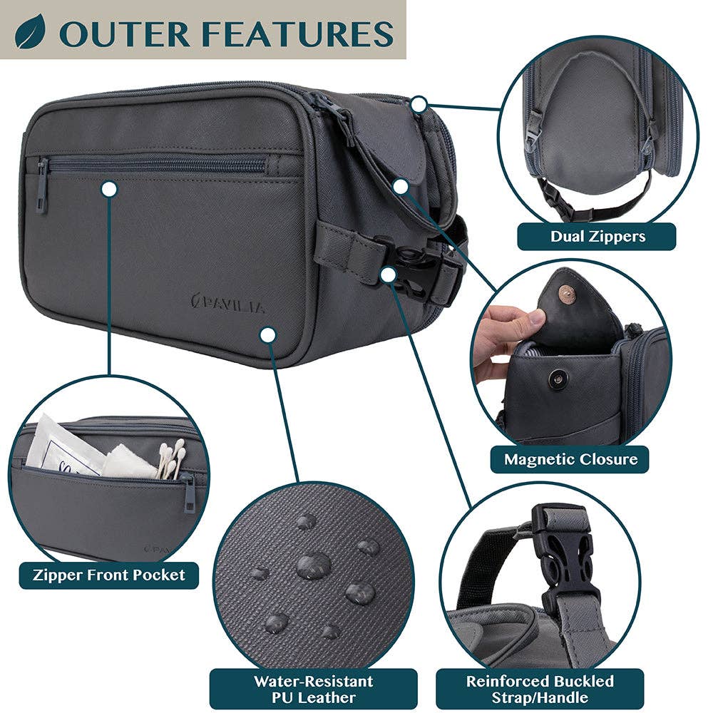 Pavilia - Venta al por mayor Neceser - Hombre - Neceser Clásico para Hombre Pavilia16