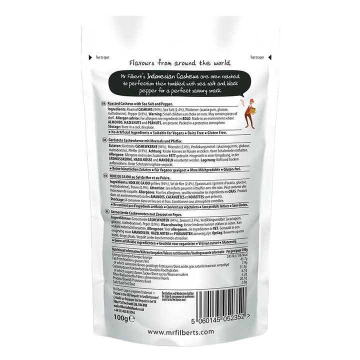 Mr Filbert's – wholesale Nuts – Indonesian Pepper Inspired Cashews3