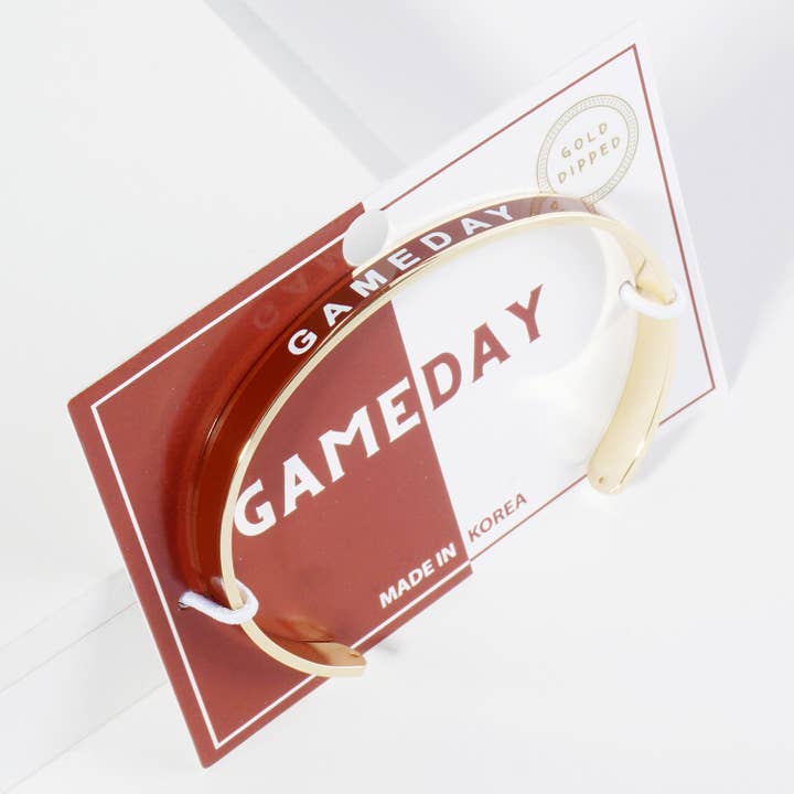 Lou & Co - Wholesale Cuff Bracelet - Enamel Gameday Cuff Bracelet33