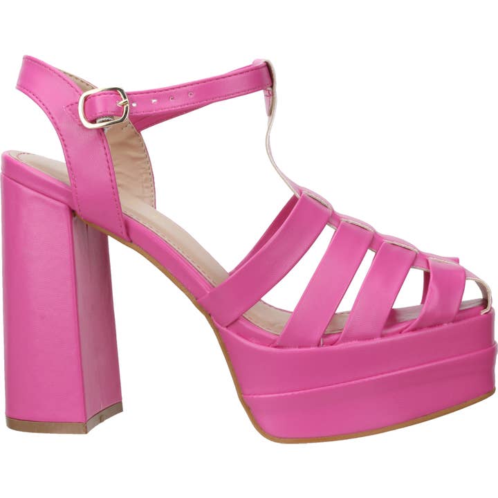 *Næsten Udsolgt* Fisherman Platform Sandal Pink 5603-22948 for engroshandel hos OFFLINE Shoes
