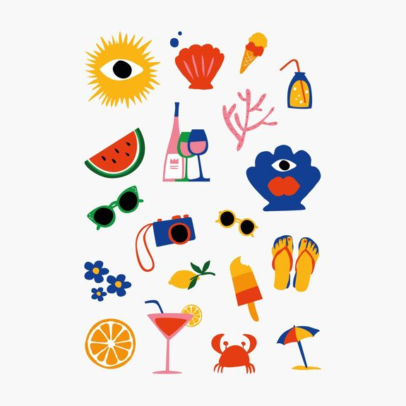 Bernard Forever - Wholesale Temporary Tattoo - Colourful temporary tattoos - A summer in Beirut9