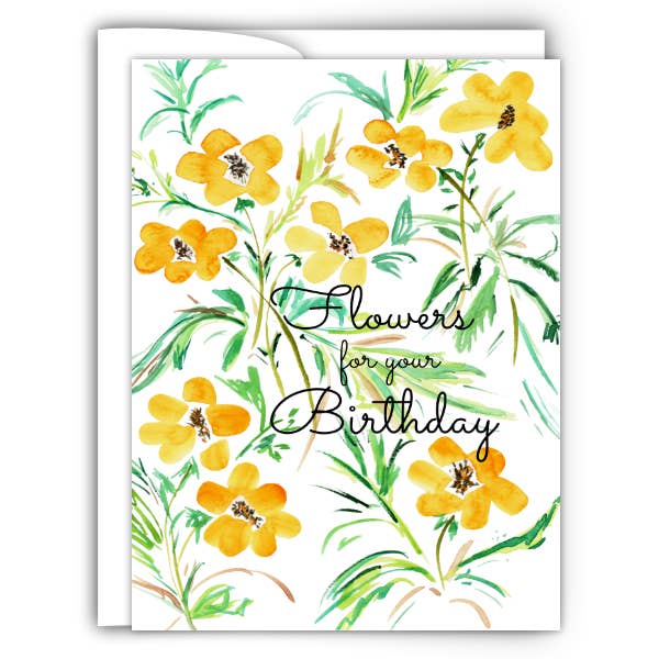 Dandelion Florals Birthday Card for wholesale by Katomun