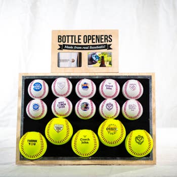 Baseball Bottle Opener, Custom Team Logo, Made from a Real Baseball -  Buffalo BottleCraft