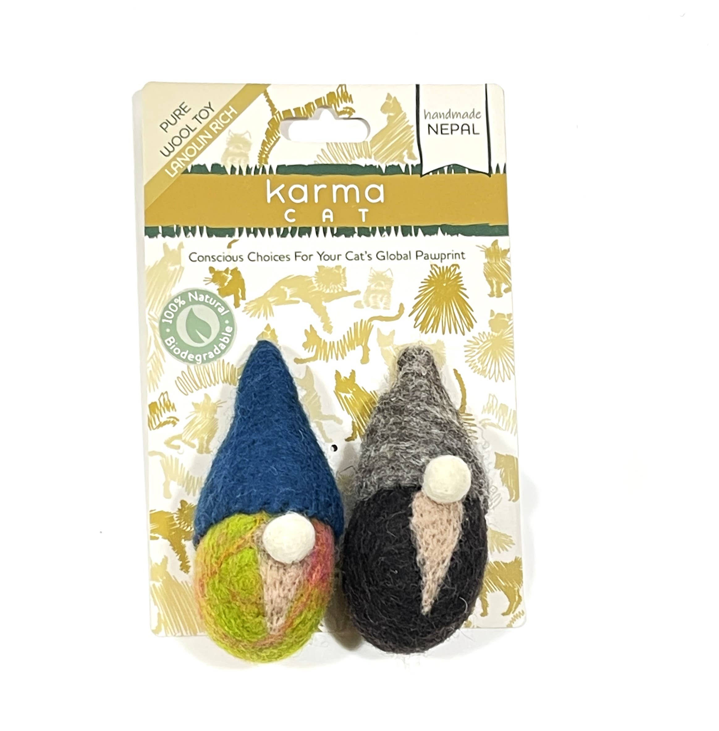 Karma Cat Inc. - Wholesale Pet Toy Set - Cat - Cat Toy, Pack 2, Gnomes1