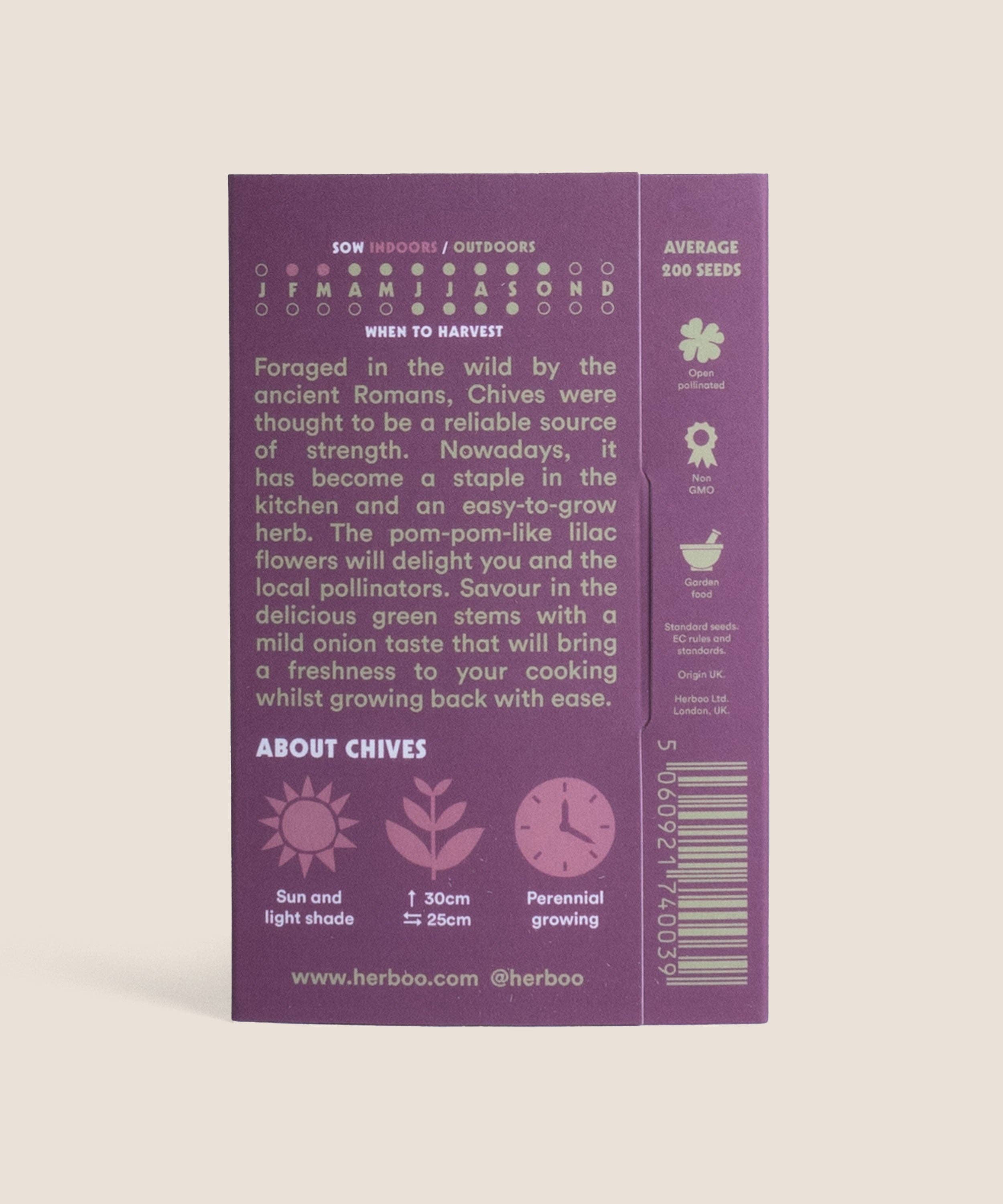 Herboo – wholesale Plant seeds – Chives Seeds2