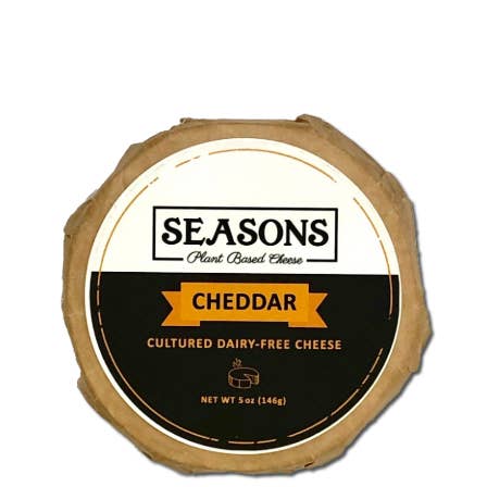 Cheddar for wholesale by Seasons Plant Based Cheese