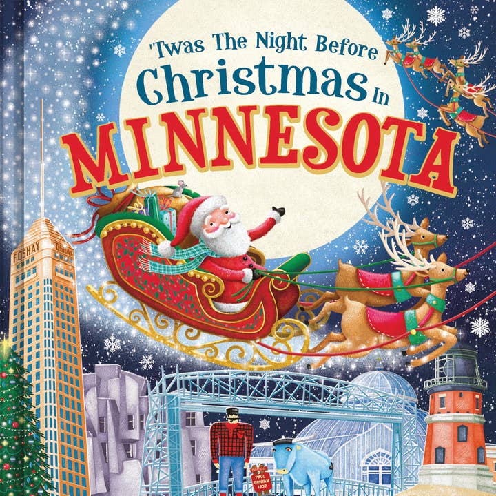 Sourcebooks - Wholesale Preschool Book (3-5) - 'Twas the Night Before Christmas in Minnesota (HC)