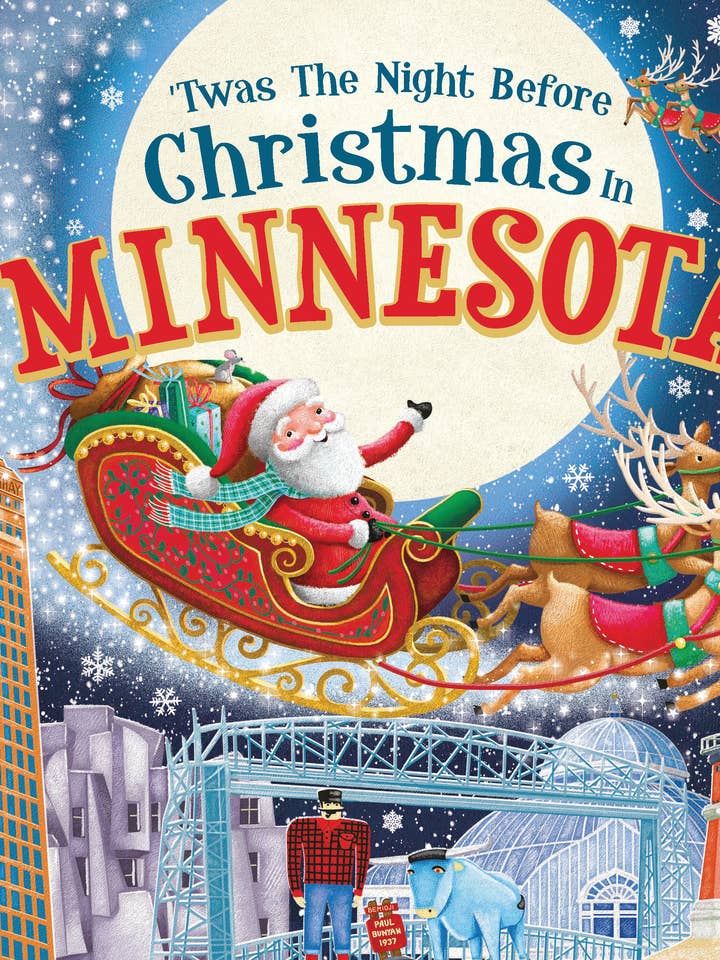 'Twas the Night Before Christmas in Minnesota (HC) for wholesale by Sourcebooks