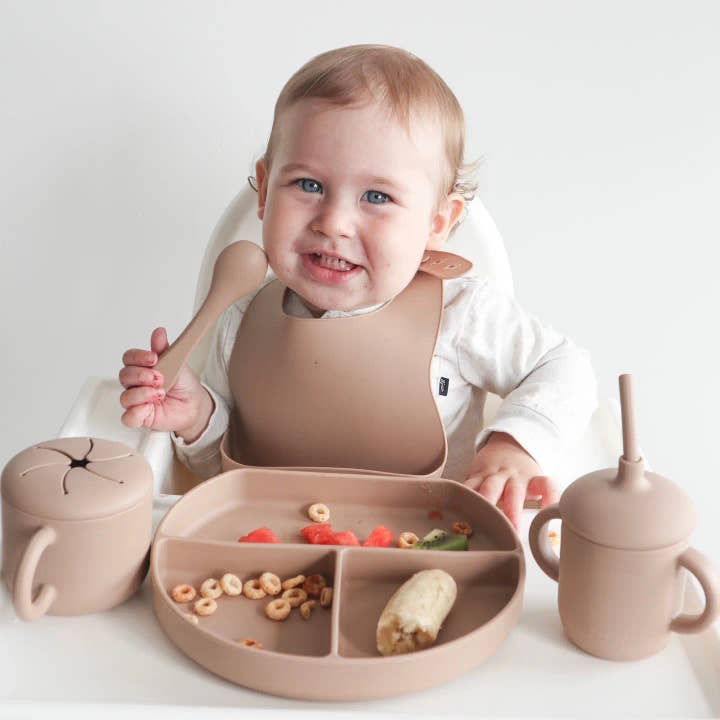 Sippy Cup with Straw, Spill-Proof & Anti-Stain - Dusty Pink for wholesale on Faire4