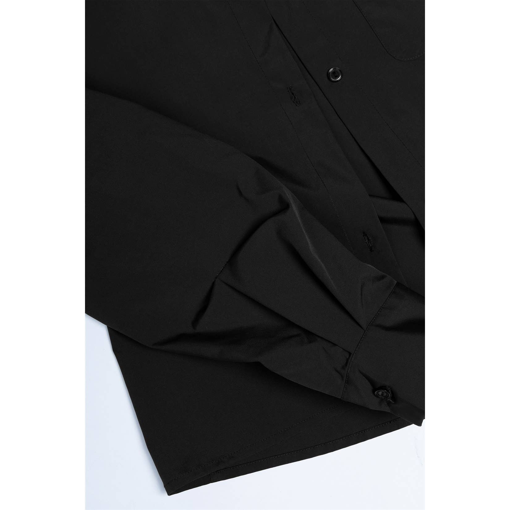 Naked Zebra – Großhandel Bluse – Damen – Bluse mit hochgekrempelten Ärmeln und Knopfleiste16