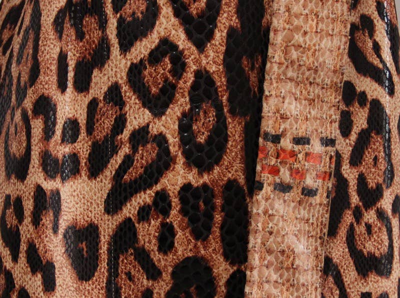 stampa leopardo Cardigan impermeabile con lacci in stile British chic in vendita all'ingrosso su Faire9
