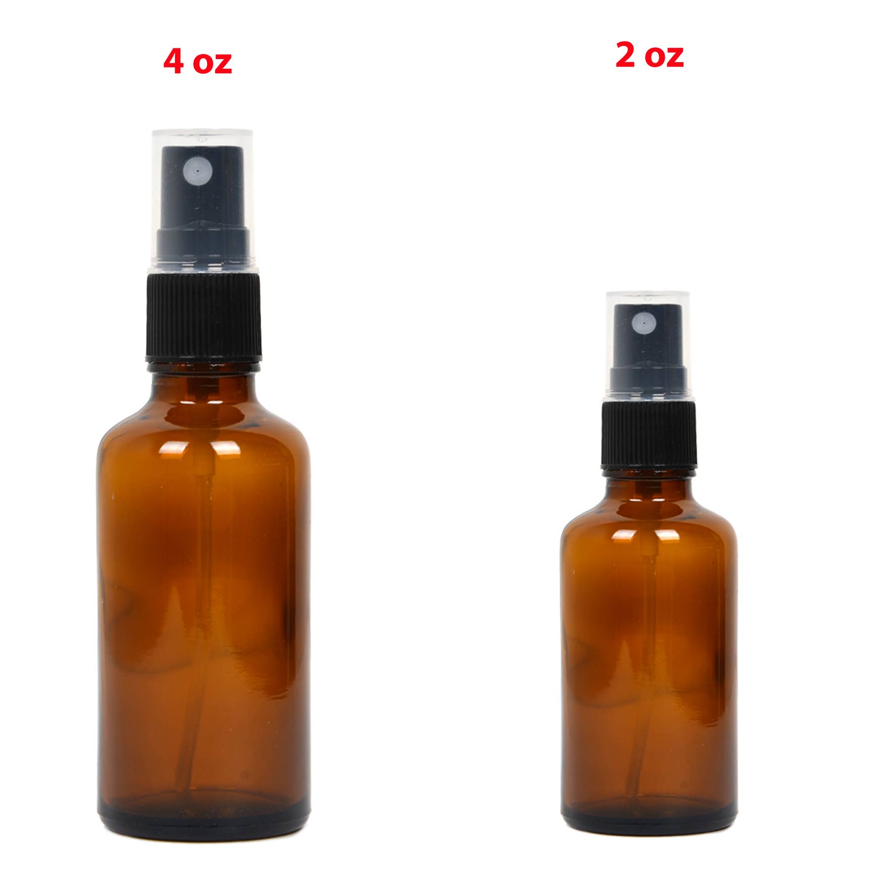 Youngever - Vente Vaporisateurs - Youngever Lot de 12 vaporisateurs vides en verre ambré 4OZ 2OZ1