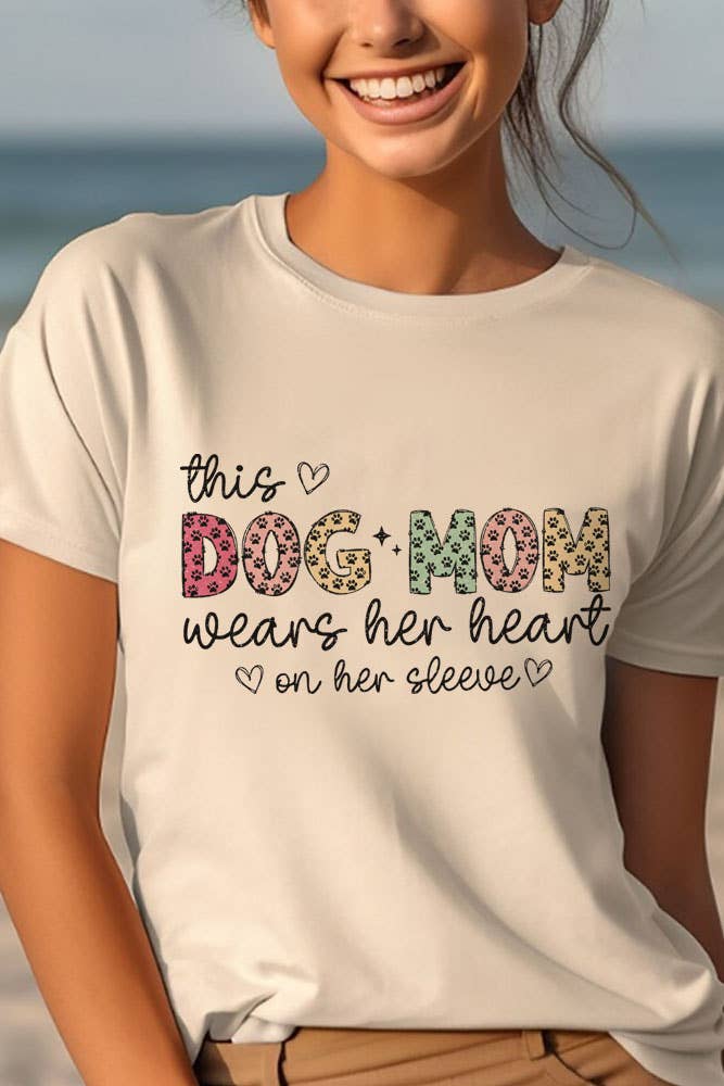 Top Avenue - Vendita all'ingrosso Maglietta serigrafata - Donna - This Dog Mama Wats Her Her Her Her Her Her Her Her Her Her Her Her Her H8