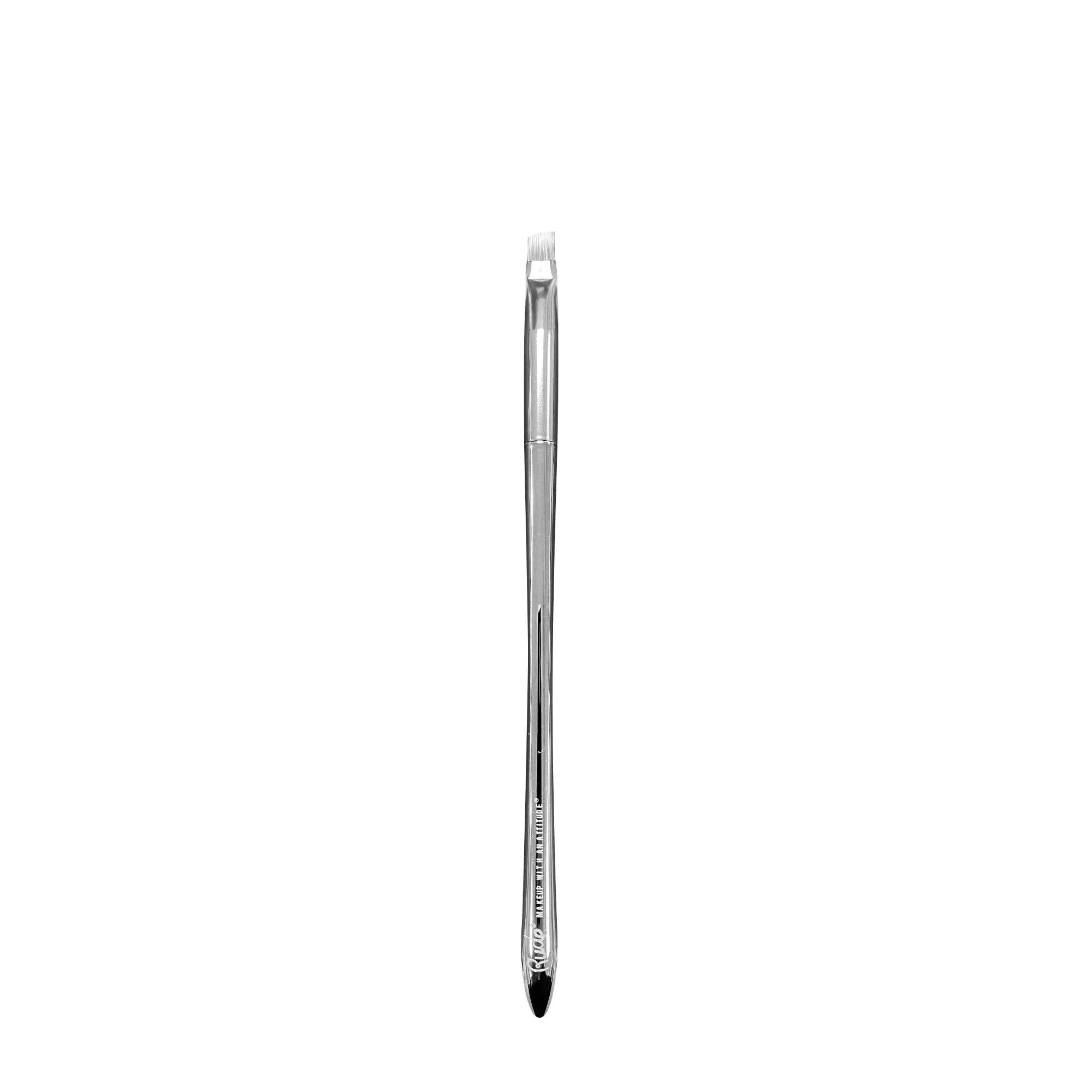 Fleur Couture - Wholesale Eye Makeup Brush - Silver Bullet Angled Eyeliner Brush0