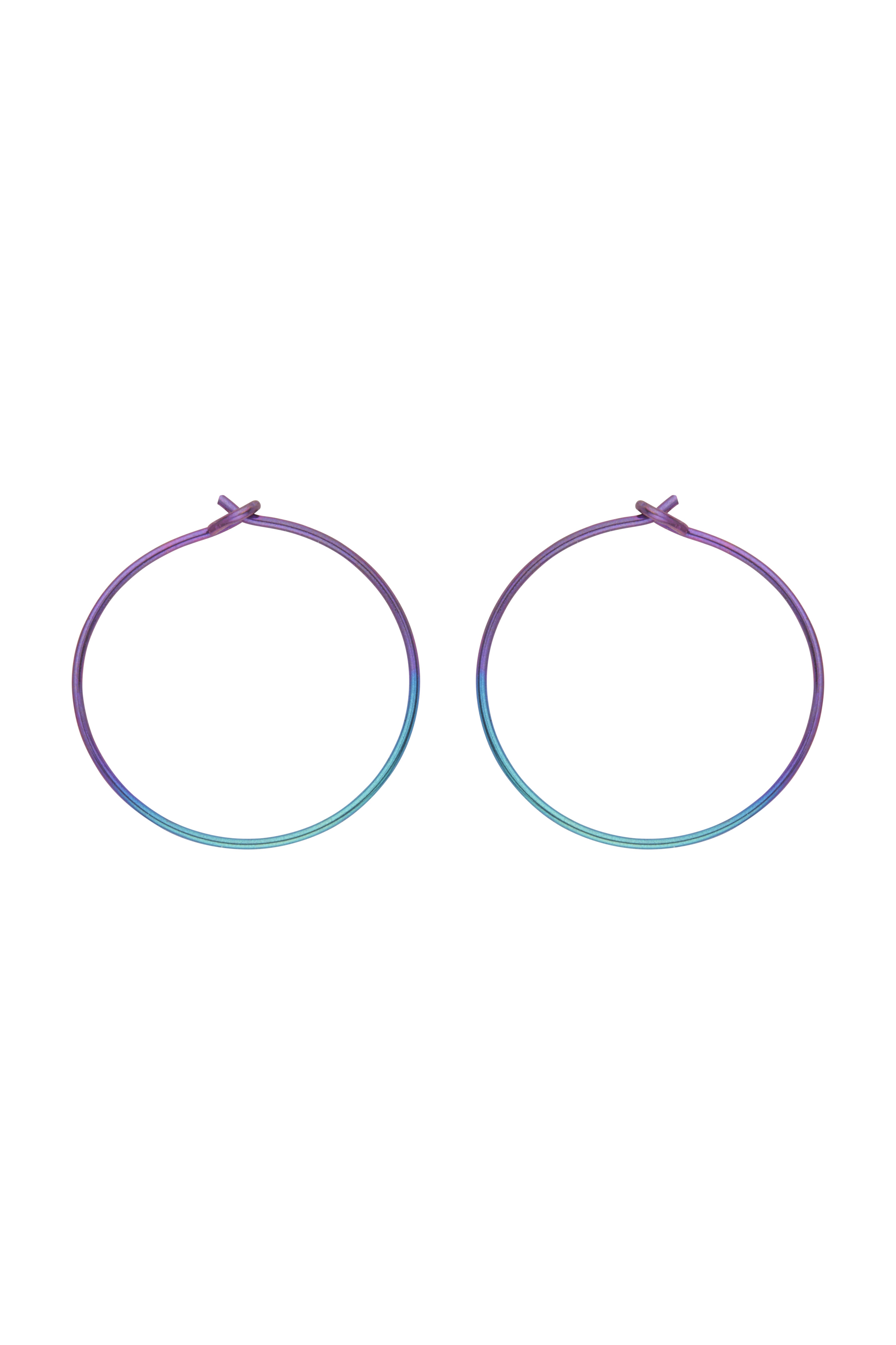 Mark Steel Jewelry - Wholesale Hoop Earrings - 22 Gauge Wire Hoop Earring Available in Sizes 9mm-18mm11